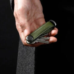 Orbitkey 2.0 Saffiano Leather Keychain 15 Orbitkey 2.0 Saffiano Leather Keychain -Chefs Knives Store saffiano olivelfstylx1000 2