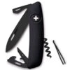 Swiza D03 All Black Swiss Pocket Knife 1 Swiza D03 All Black Swiss Pocket Knife -Chefs Knives Store sz331010x1000