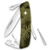 Swiza D04 Swiss Pocket Knife, Olive Fern Camouflage 1 Swiza D04 Swiss Pocket Knife, Olive Fern Camouflage -Chefs Knives Store sz402051x1000