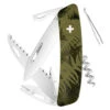 Swiza TT05 Swiss Tick Tool Pocket Knife, Olive Fern Camouflage -Chefs Knives Store sz902050x1000