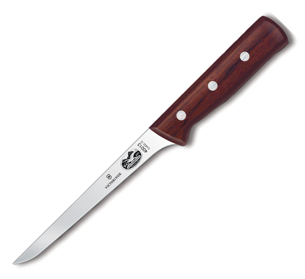 Victorinox Rosewood 6" Stiff Blade Boning Knife 3 Victorinox Rosewood 6" Stiff Blade Boning Knife