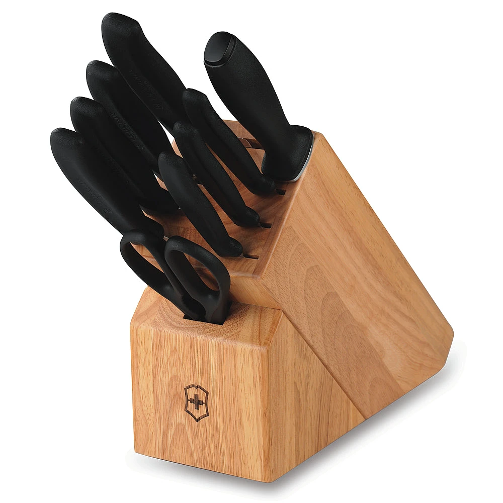 Swiss Classic 10-Piece Knife Block Set By Victorinox 3 Swiss Classic 10-Piece Knife Block Set By Victorinox