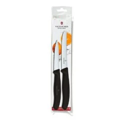 Victorinox Classic 4.25" Utility Knife And 3.25" Paring Knife Set -Chefs Knives Store vf678337603 blackpackage x1000 d9528675 6309 4e9a b318 a59be4c17738