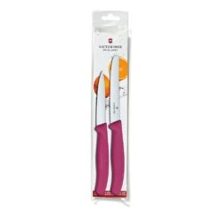 Victorinox Classic 4.25" Utility Knife And 3.25" Paring Knife Set -Chefs Knives Store vf6783676065 pinkpackage x1000 8116e494 76d2 4aa9 9fb9 d8bb6c9d95f5