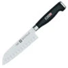 Zwilling TWIN Four Star II 5" Santoku Hollow Edge Knife -Chefs Knives Store zh30087143